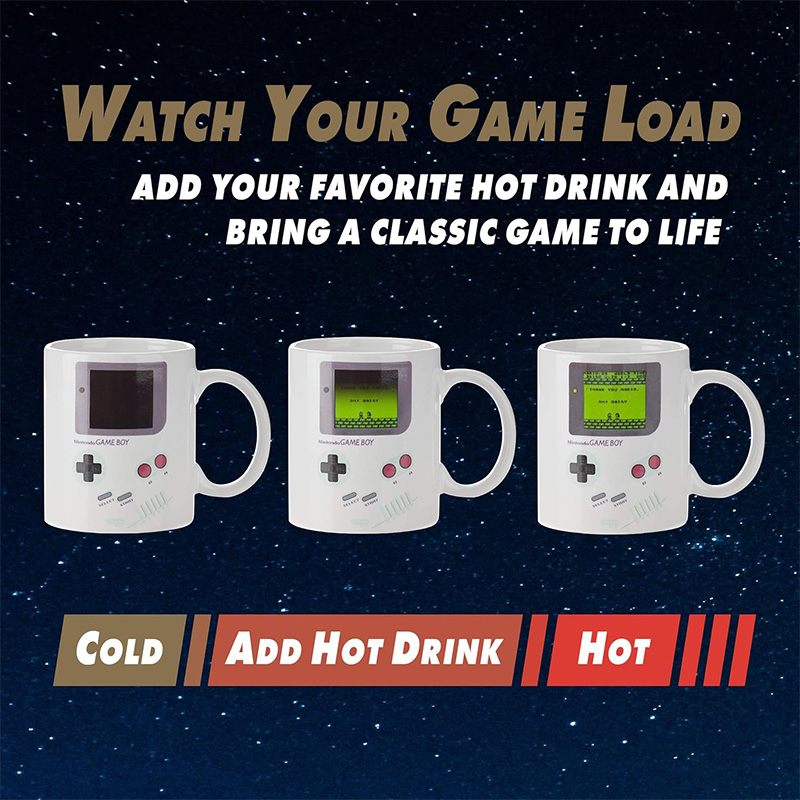 Paladone Gameboy Heat Changing Coffee Mug